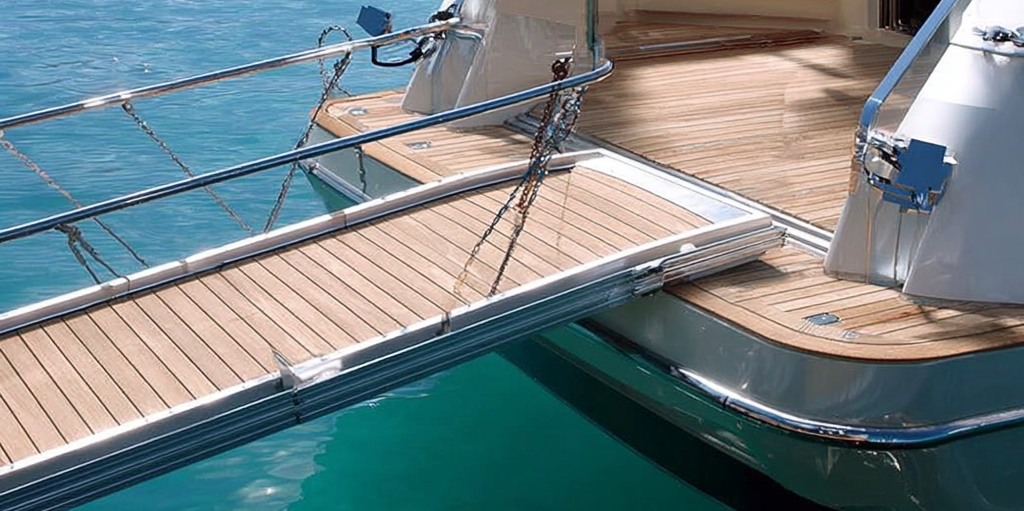 hydraulic gangway control 