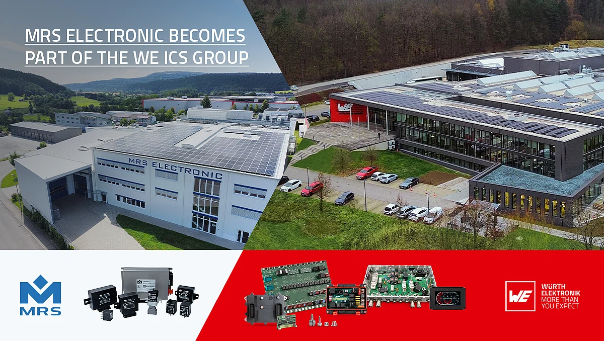 MRS Electronic becomes part of the Würth Elektronik ICS Group MRS Electronic becomes part of the Würth Elektronik ICS Group