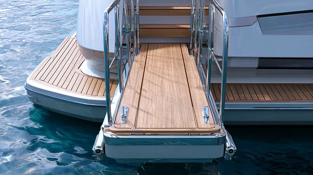 Boat hydraulic control 