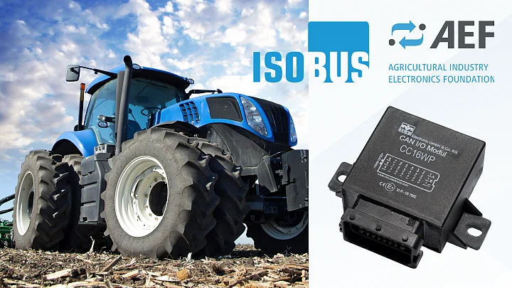 Connect your implements to the ISOBUS Connect your implements to the ISOBUS