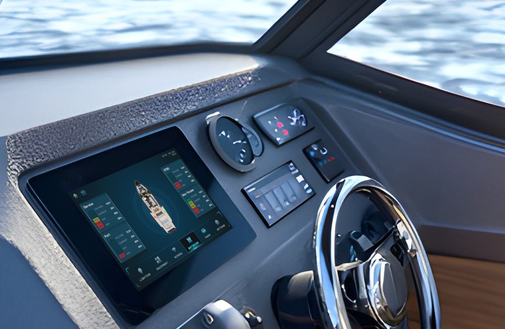 Digital switching display 